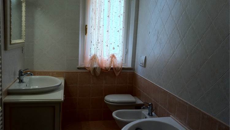 Il bagno al piano terra